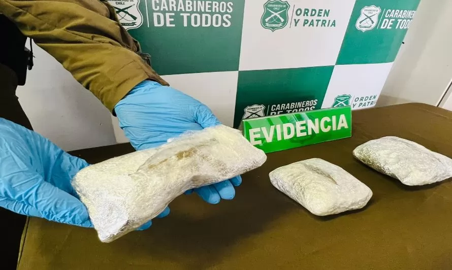 Control carretero detectó a dos extranjeros ingresando droga a la región