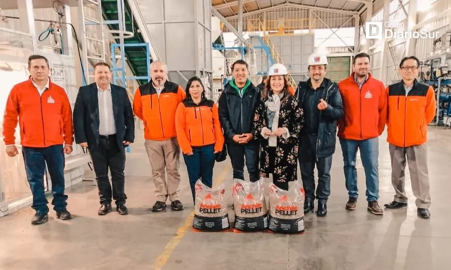 Inauguran planta de pellet en La Unión: espera producir 10 mil toneladas este año