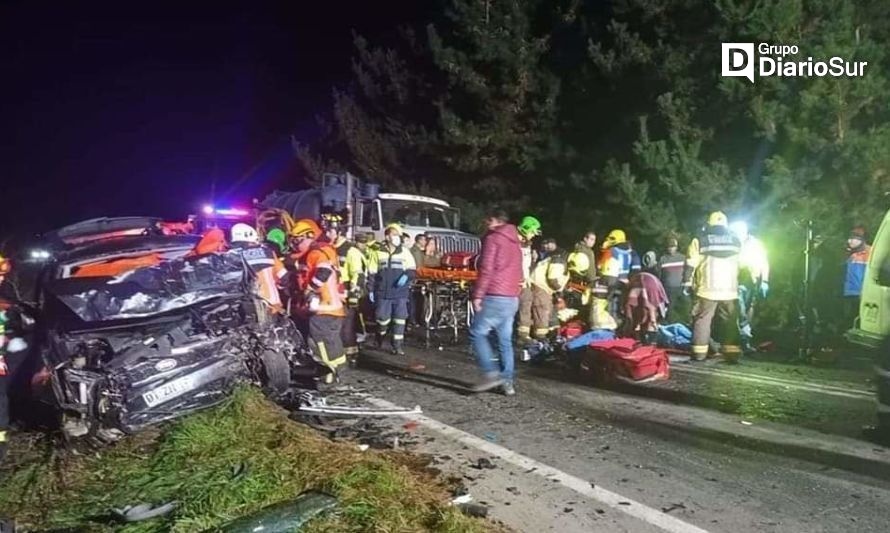 Cuatro fallecidos y 5 heridos deja accidente en Llanquihue