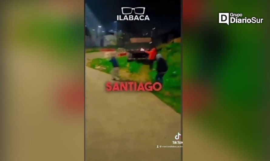 Detienen a dos jóvenes que aparecían disparando en plena calle de Valdivia