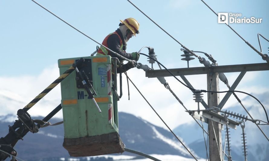 Suspenderán servicio eléctrico en sectores de Valdivia