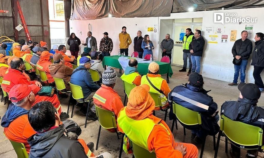 Municipio pagó a trabajadores de Aseo que habían sido despedidos sin justificación en Valdivia
